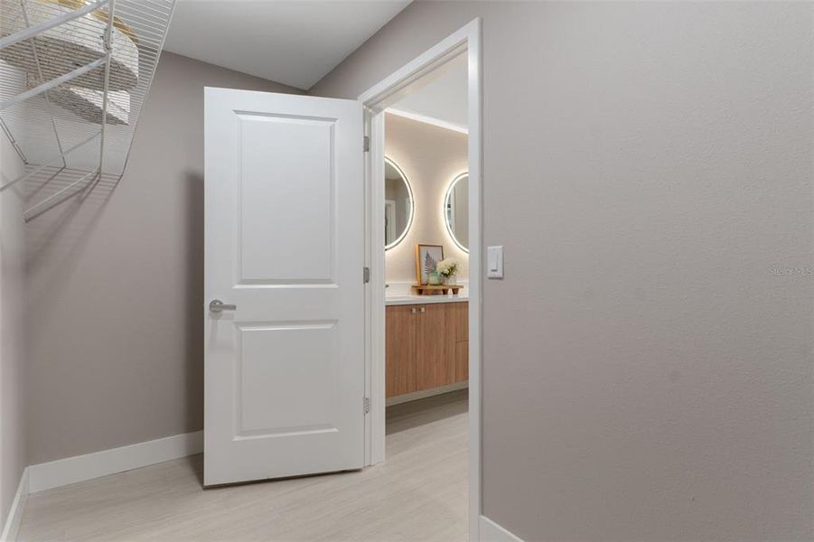 Furnished interior view inside a new home in , Inverness (Image 36).