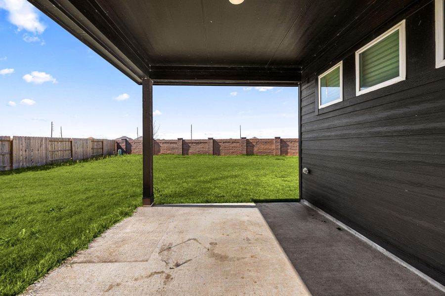 Exterior details and patio area of a home in , Cypress (Image 31).