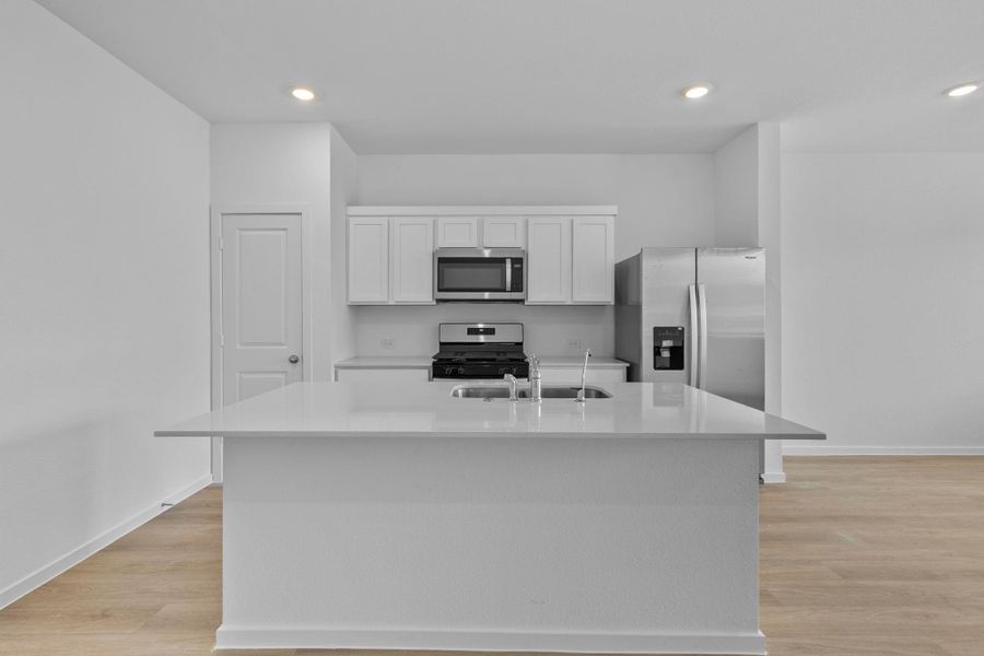 Furnished interior view inside a new home in Legacy Park, Houston (Image 7).