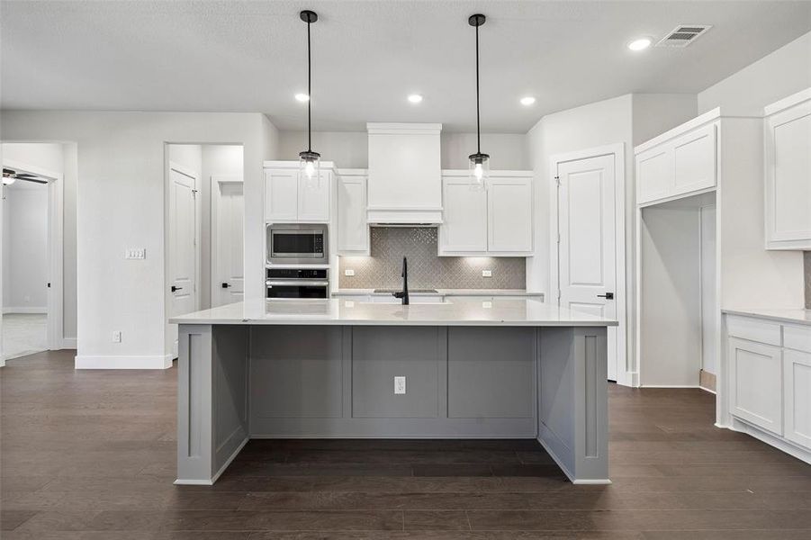 Furnished interior view inside a new home in The Arbors Midlothian, Midlothian (Image 11).