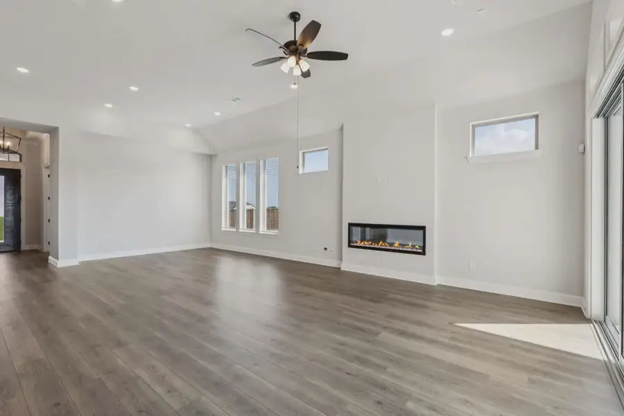 Representative unfurnished interior of a home built from the Aubrey by Chesmar Homes in Talia, Mesquite (Image 9).