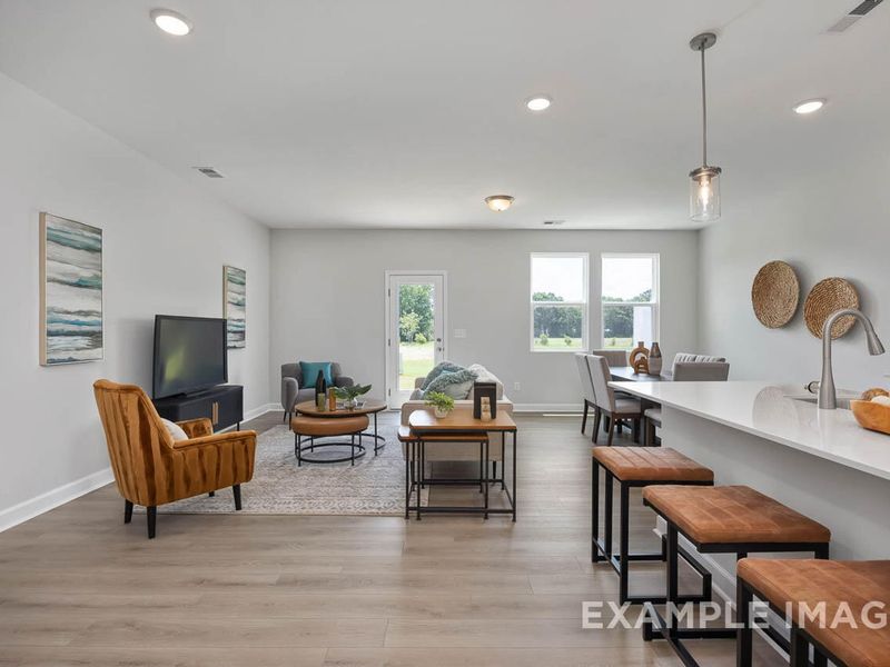 Furnished interior view inside a new home in Springvale, Fuquay Varina (Image 11).