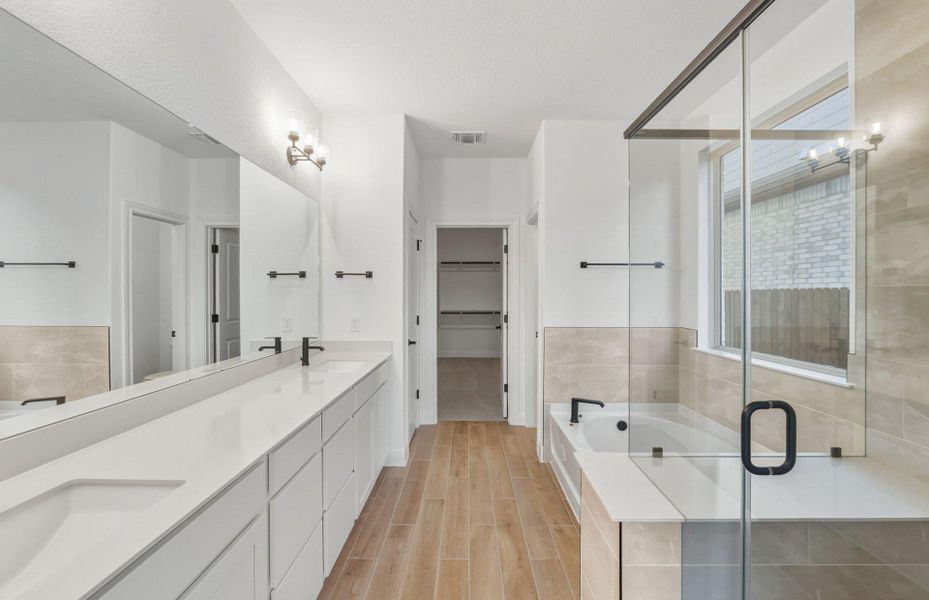 Furnished interior view inside a new home in Saddleback at Santa Rita Ranch, Liberty Hill (Image 7).