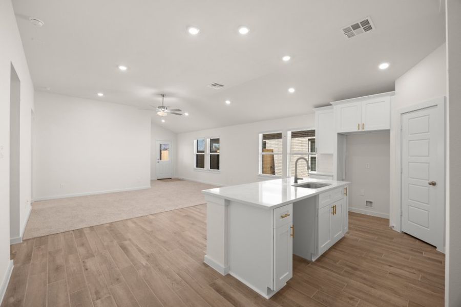 Furnished interior view inside a new home in Ashland, Houston (Image 6).