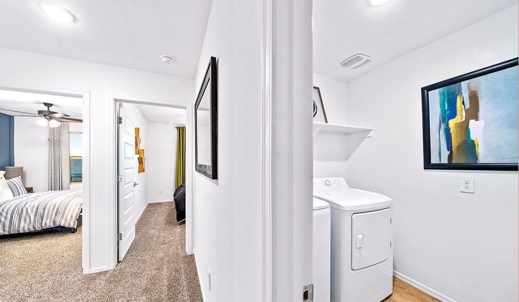 Furnished interior view inside a new home in Blackhawk, Tucson (Image 32).