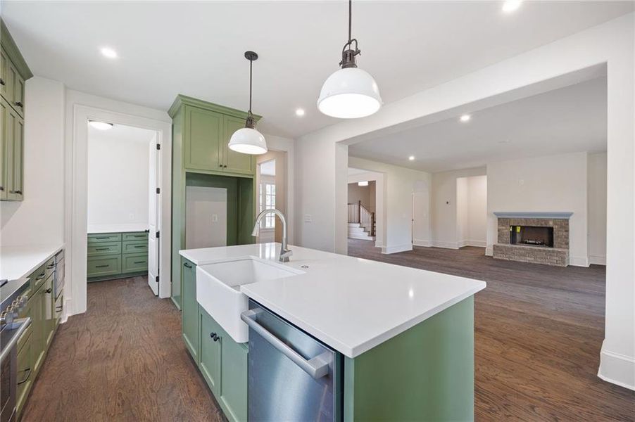 Furnished interior view inside a new home in , Carrollton (Image 5).