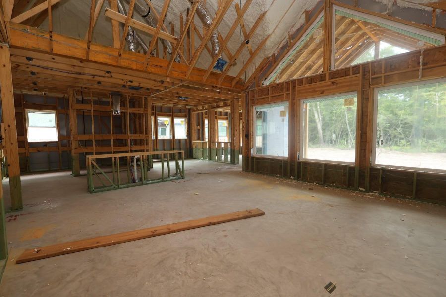 In-progress construction of a new home in COLTON - Parkview Collection, Montgomery, TX (Image 29).