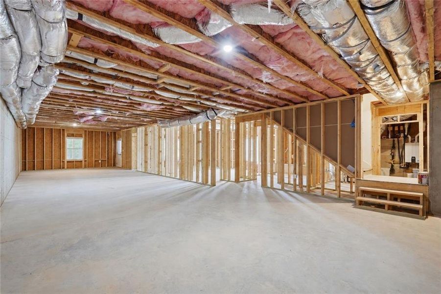 In-progress construction of a new home in , Buford, GA (Image 39).