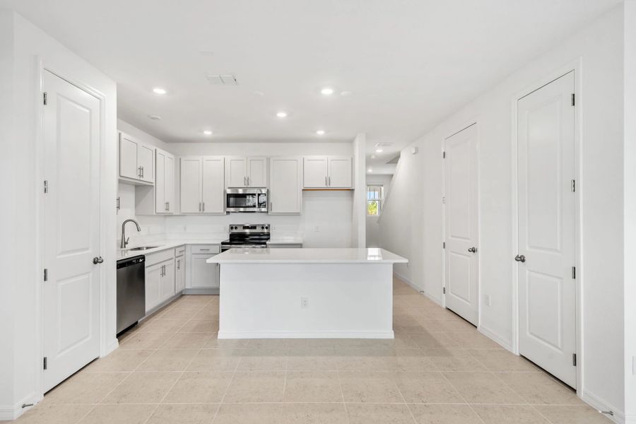 Furnished interior view inside a new home in Catamaran Cove, Rockledge (Image 5).