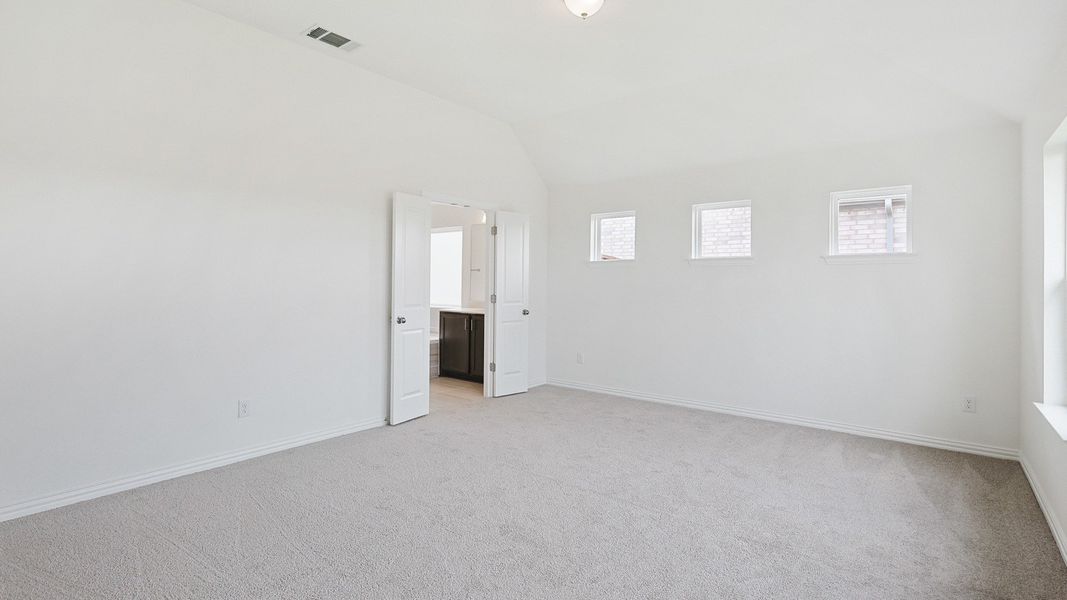 Furnished interior view inside a new home in Southern Pointe, College Station (Image 8).