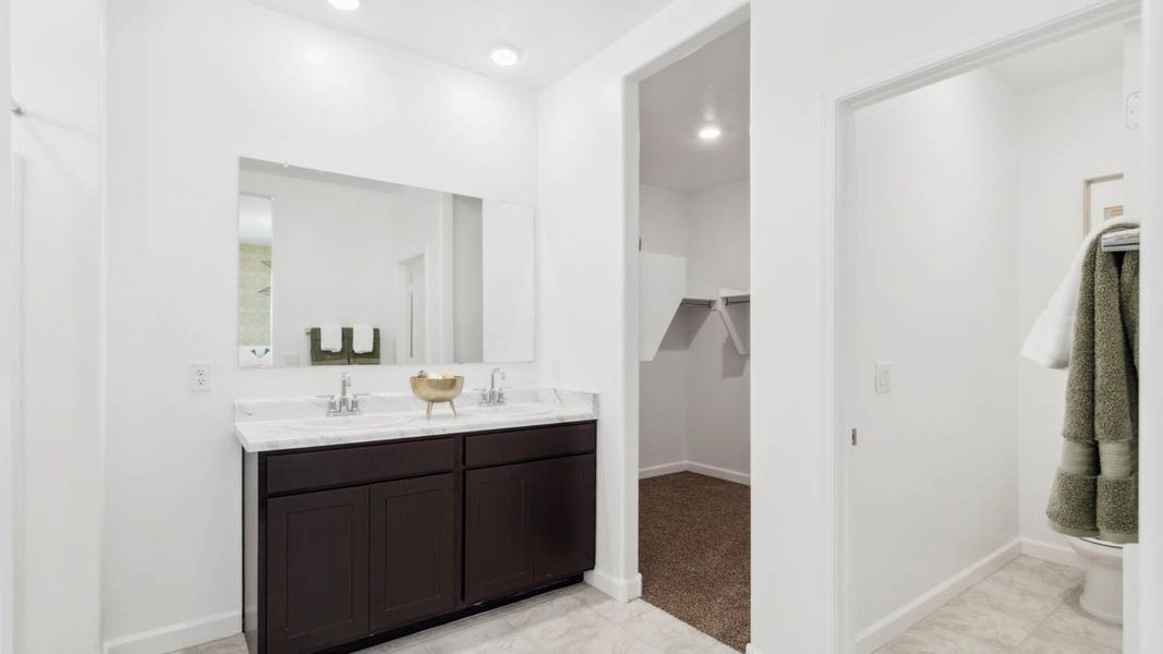 Furnished interior view inside a new home in Sorrento, Maricopa (Image 15). Furnished interior view inside a new home in Sorrento, Maricopa (Image 15).