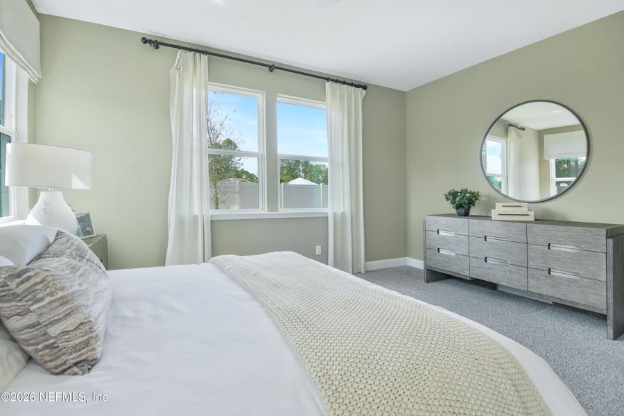 Furnished interior view inside a new home in , Palm Coast (Image 19).