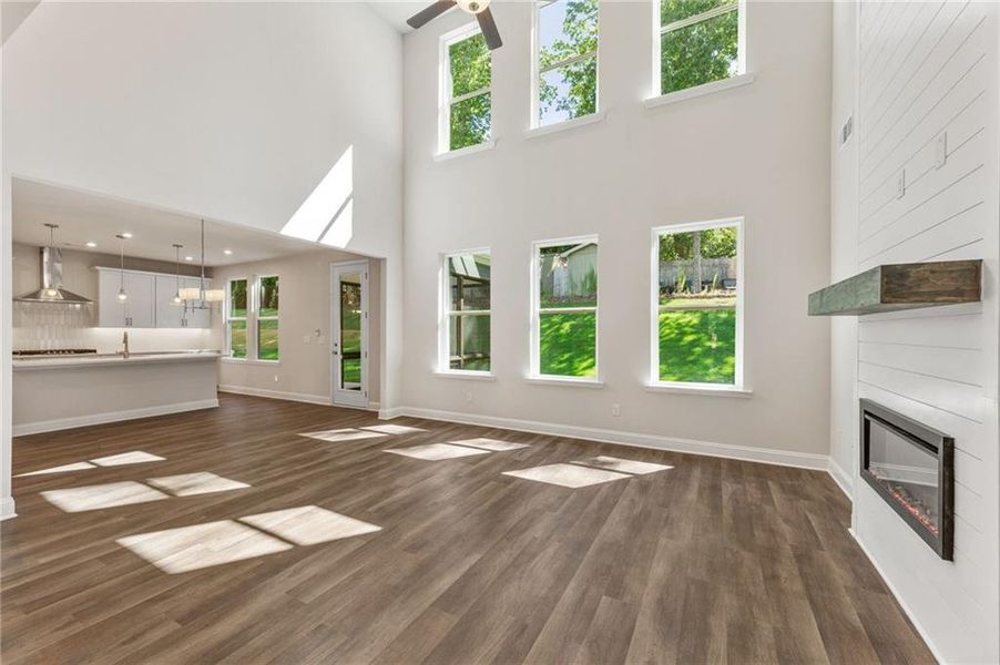 Spacious, unfurnished interior of a new home in Melody Lakeside Estates, Buford (Image 16). Spacious, unfurnished interior of a new home in Melody Lakeside Estates, Buford (Image 16).