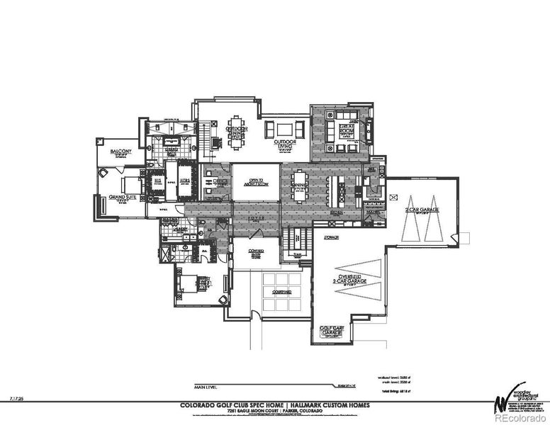 2D floor plan layout of this home in , Parker, CO (Image 4). 2D floor plan layout of this home in , Parker, CO (Image 4).