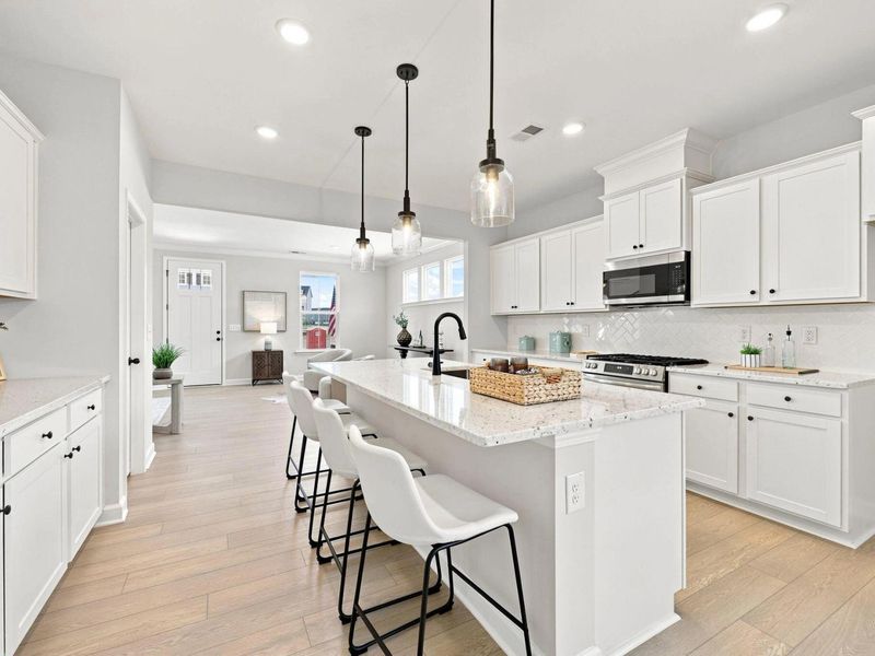 Furnished interior view inside a new home in Forestville Yard, Knightdale (Image 8).