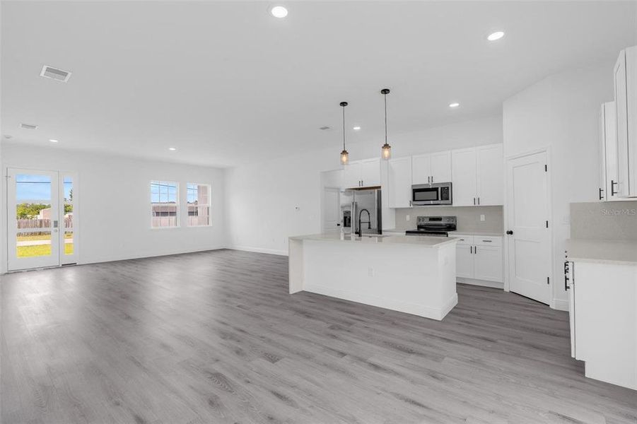 Furnished interior view inside a new home in , Ocala (Image 6).