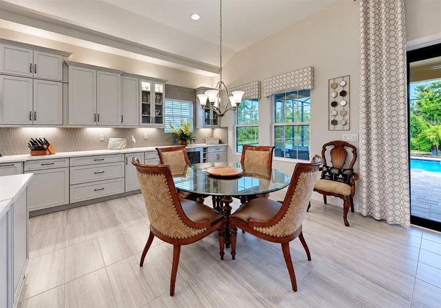 Furnished interior view inside a new home in , Apollo Beach (Image 37).