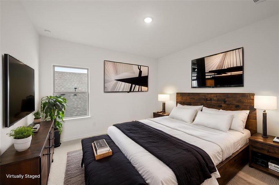 Furnished interior view inside a new home in Hidden Vistas, Burleson (Image 10).
