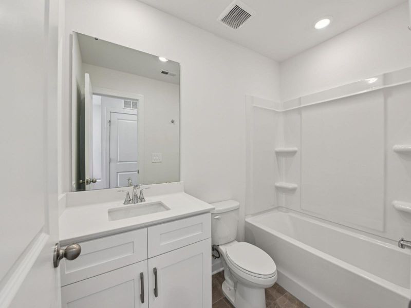 Furnished interior view inside a new home in Meadows at Wilson Farms - The Heights Series, Fort Mill (Image 6).