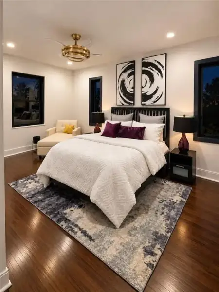 Furnished interior view inside a new home in , Atlanta (Image 13).