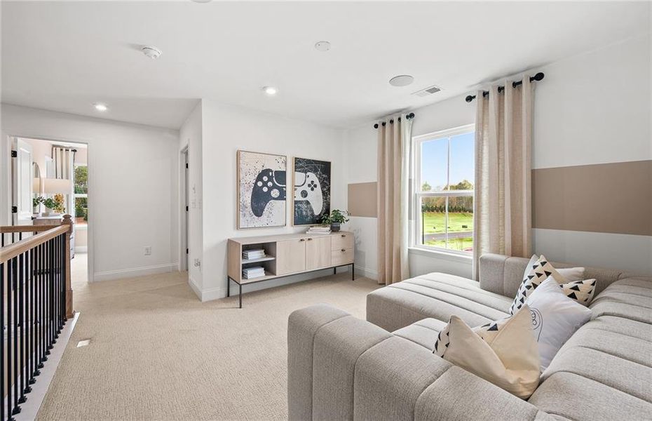 Furnished interior view inside a new home in Berkeley Mill, Cumming (Image 19).