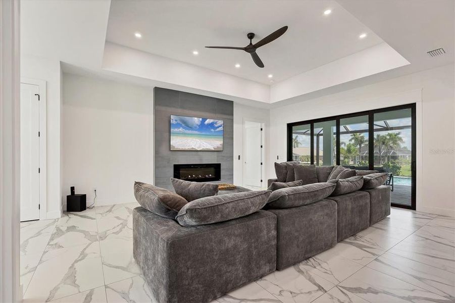 Furnished interior view inside a new home in , Rotonda West (Image 12). Furnished interior view inside a new home in , Rotonda West (Image 12).