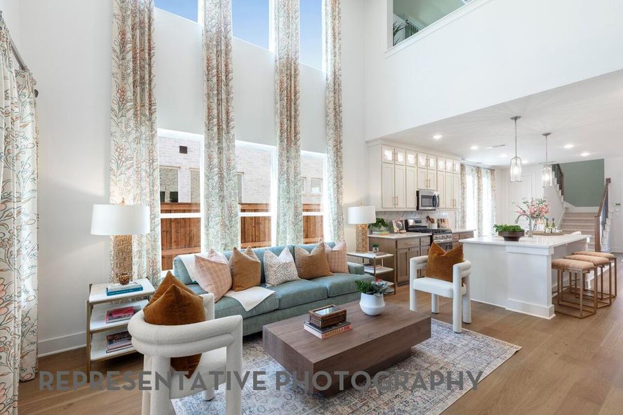 Furnished interior view inside a new home in Indigo, Richmond (Image 5).