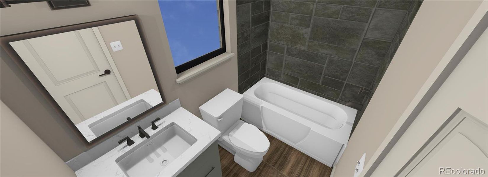 Furnished interior view inside a new home in , Tabernash (Image 13).