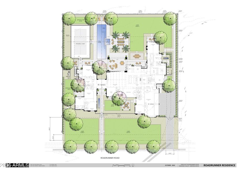 Roadrunner - Site Plan landscape Floorpl
