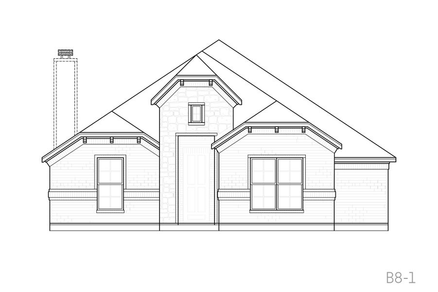 Representative rendering of the exterior for the Eisenhower by John Houston Homes (Image 4). Representative rendering of the exterior for the Eisenhower by John Houston Homes (Image 4).