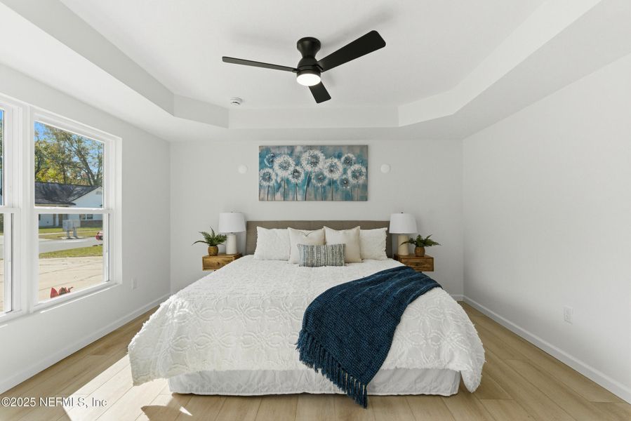 Furnished interior view inside a new home in , Jacksonville (Image 11).