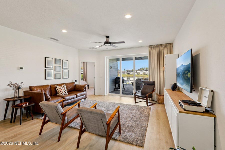 Furnished interior view inside a new home in Beacon Lake, St. Augustine (Image 16).