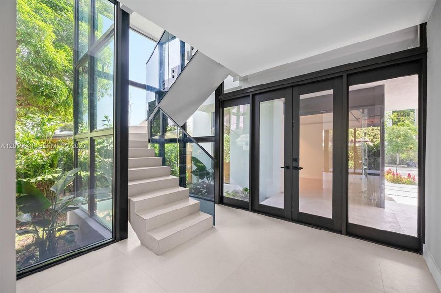 Exterior details and patio area of a home in , Miami (Image 31). Exterior details and patio area of a home in , Miami (Image 31).