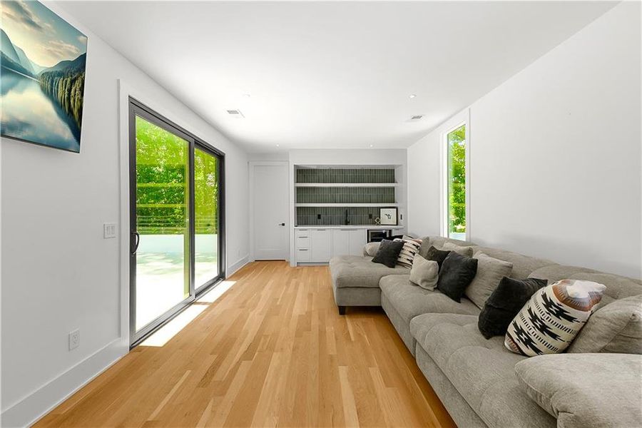 Furnished interior view inside a new home in , Brookhaven (Image 11).