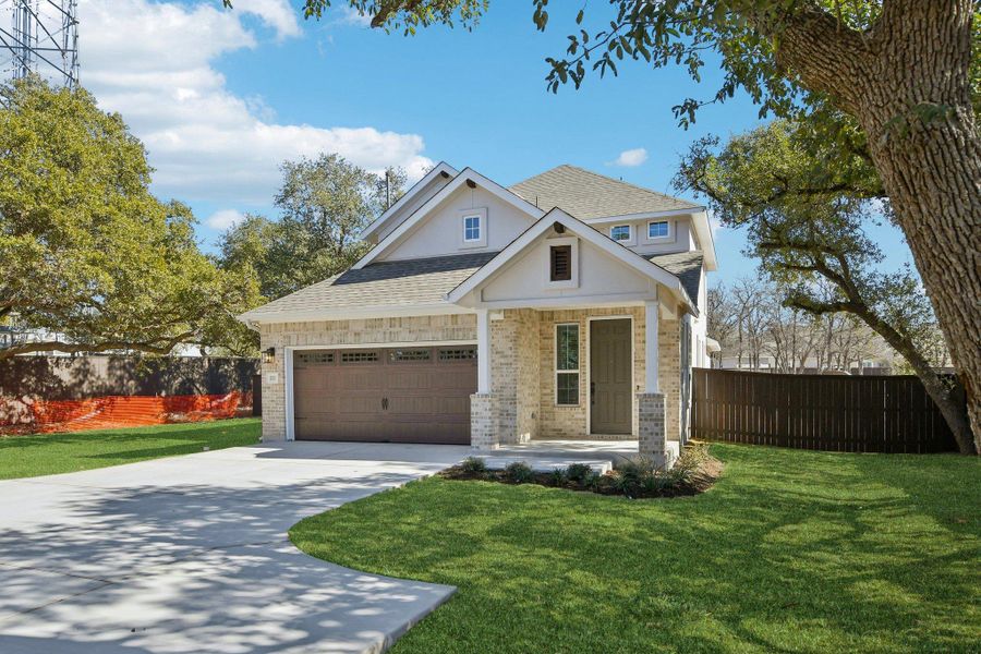 2605 Sam Bass Road Unit 111 - Clear Creek 2107 Elevation