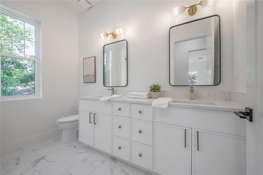 Furnished interior view inside a new home in , Tampa (Image 42).