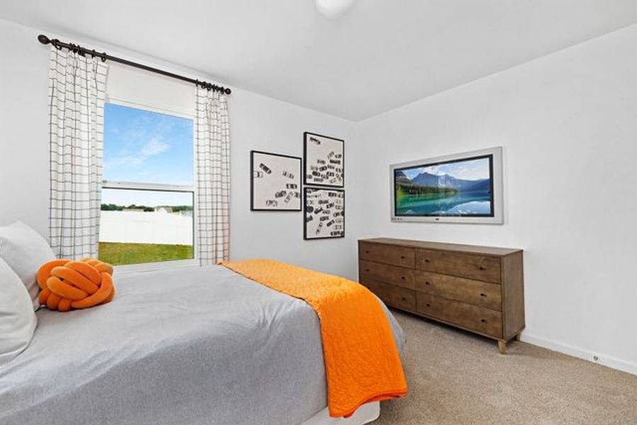 Representative furnished interior of a home built from the Whitney by True Homes in Harpers Landing, Walkertown (Image 18).