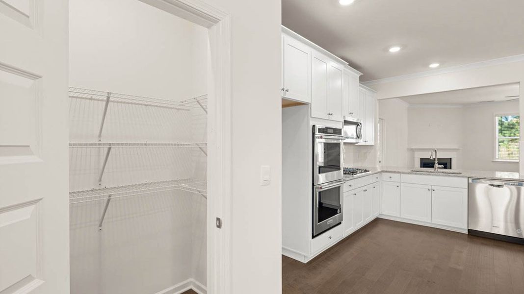 Furnished interior view inside a new home in The Gates at Pates Creek, Hampton (Image 5).