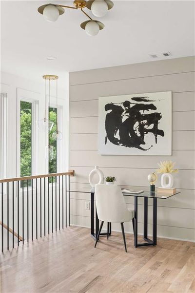 Furnished interior view inside a new home in , Atlanta (Image 32).