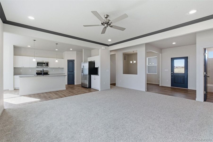 Spacious, unfurnished interior of a new home in , Pueblo West (Image 15). Spacious, unfurnished interior of a new home in , Pueblo West (Image 15).