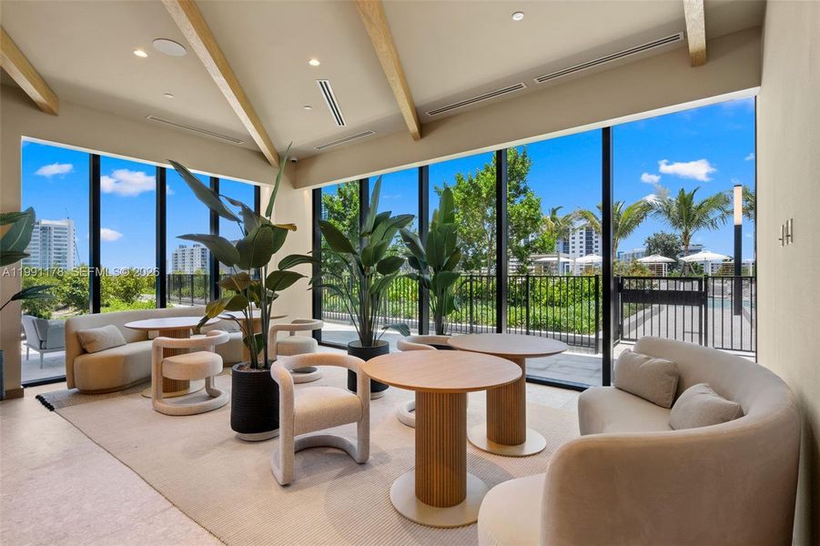 Community amenities in 72 Park, Miami Beach (Image 36).