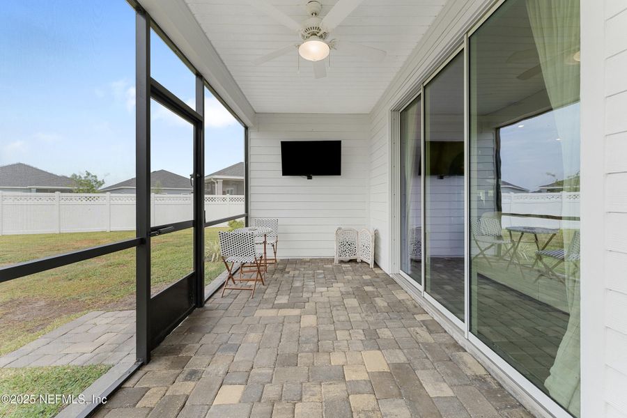 Exterior details and patio area of a home in , St. Augustine (Image 1). Exterior details and patio area of a home in , St. Augustine (Image 1).