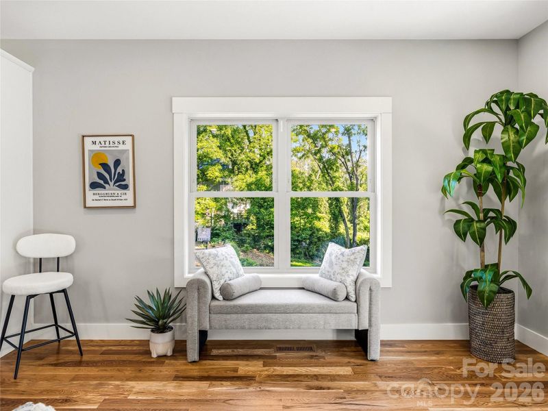 Furnished interior view inside a new home in , Asheville (Image 8).
