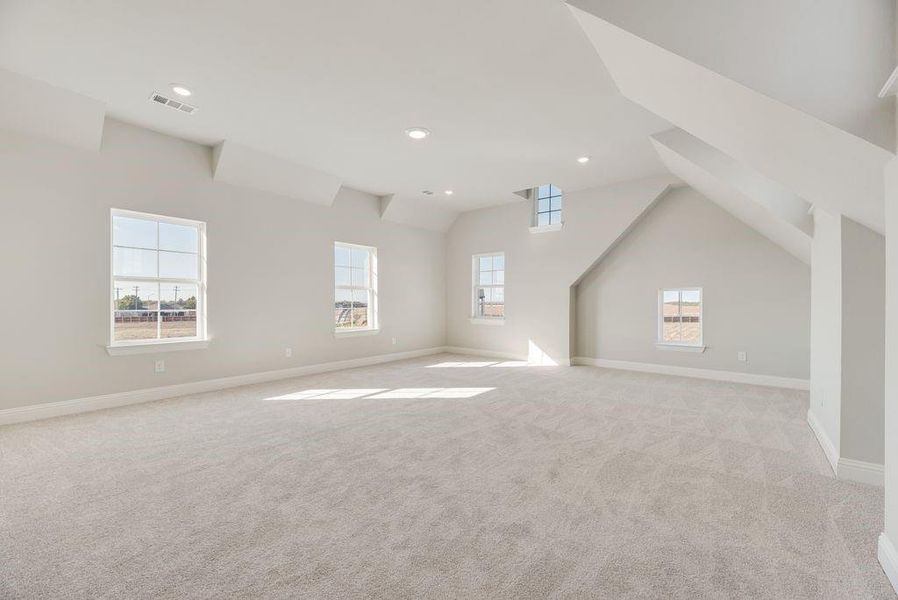 Spacious, unfurnished interior of a new home in Park Trails, Forney (Image 35).