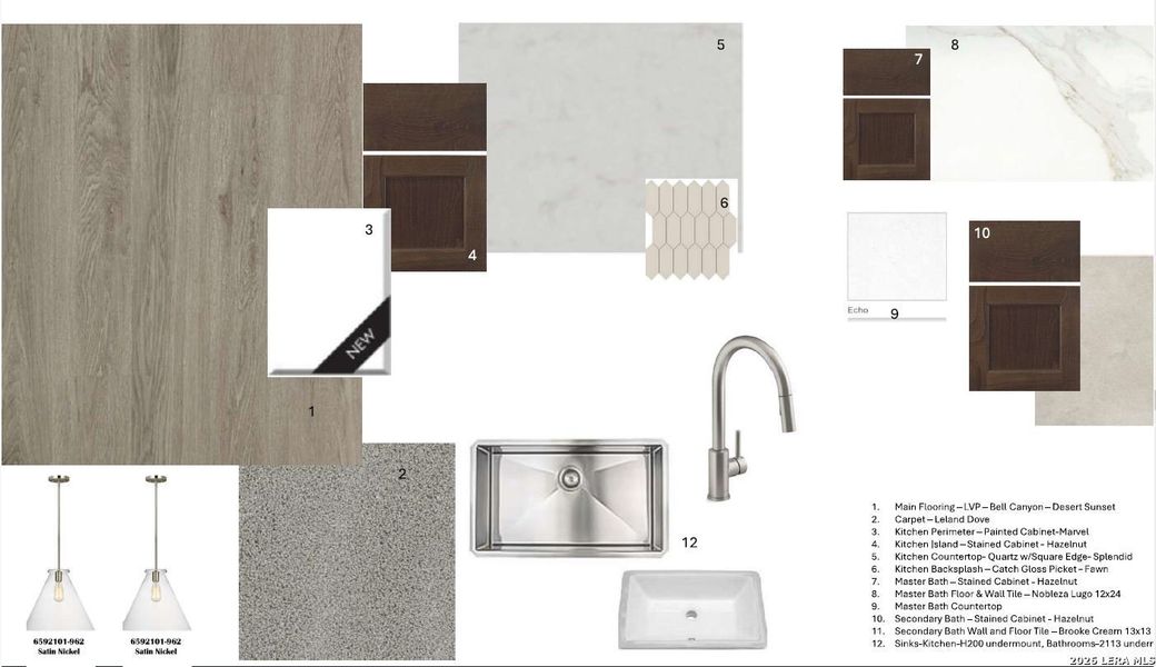 Sample of building materials used in homes in Nopal Valley, San Antonio (Image 5).