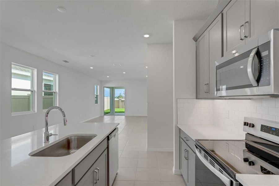 Furnished interior view inside a new home in Seaire, Parrish (Image 11).