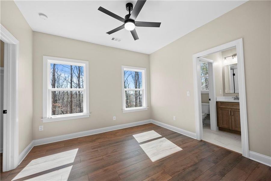 Spacious, unfurnished interior of a new home in , Ball Ground (Image 24). Spacious, unfurnished interior of a new home in , Ball Ground (Image 24).