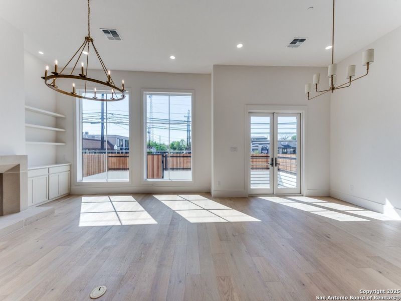 Spacious, unfurnished interior of a new home in , San Antonio (Image 25). Spacious, unfurnished interior of a new home in , San Antonio (Image 25).