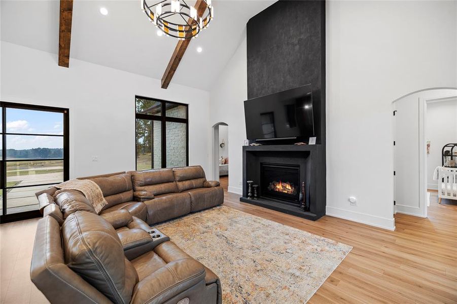 Furnished interior view inside a new home in , Hallsville (Image 16).