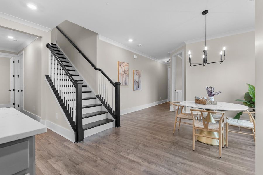 Furnished interior view inside a new home in , Ravenel (Image 11).